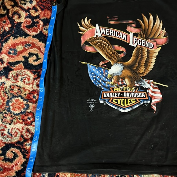 Harley Davidson vintage men’s tank top. Size medium - Picture 7 of 11